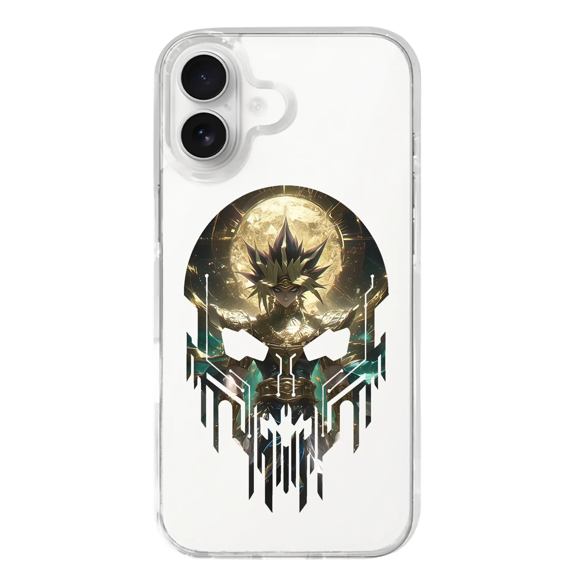 遊☆戯☆王 グッズ,武藤遊戯 - iPhone 17シリーズ 透明スマホケース – 薄型・耐衝撃・精密フィット保護カバー